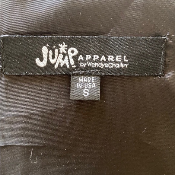 Black crop blazer - Picture 3 of 4